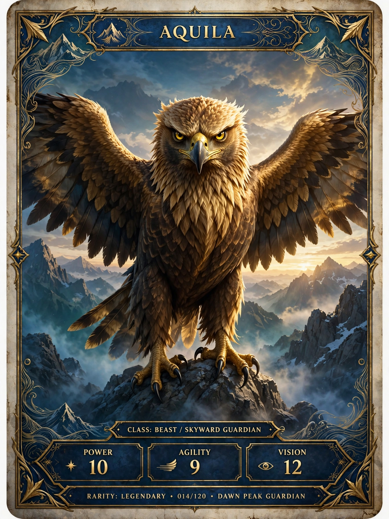 Aquila, the eagle defender