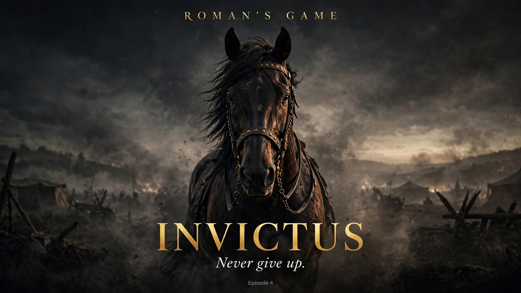 Invictus, war horse defender
